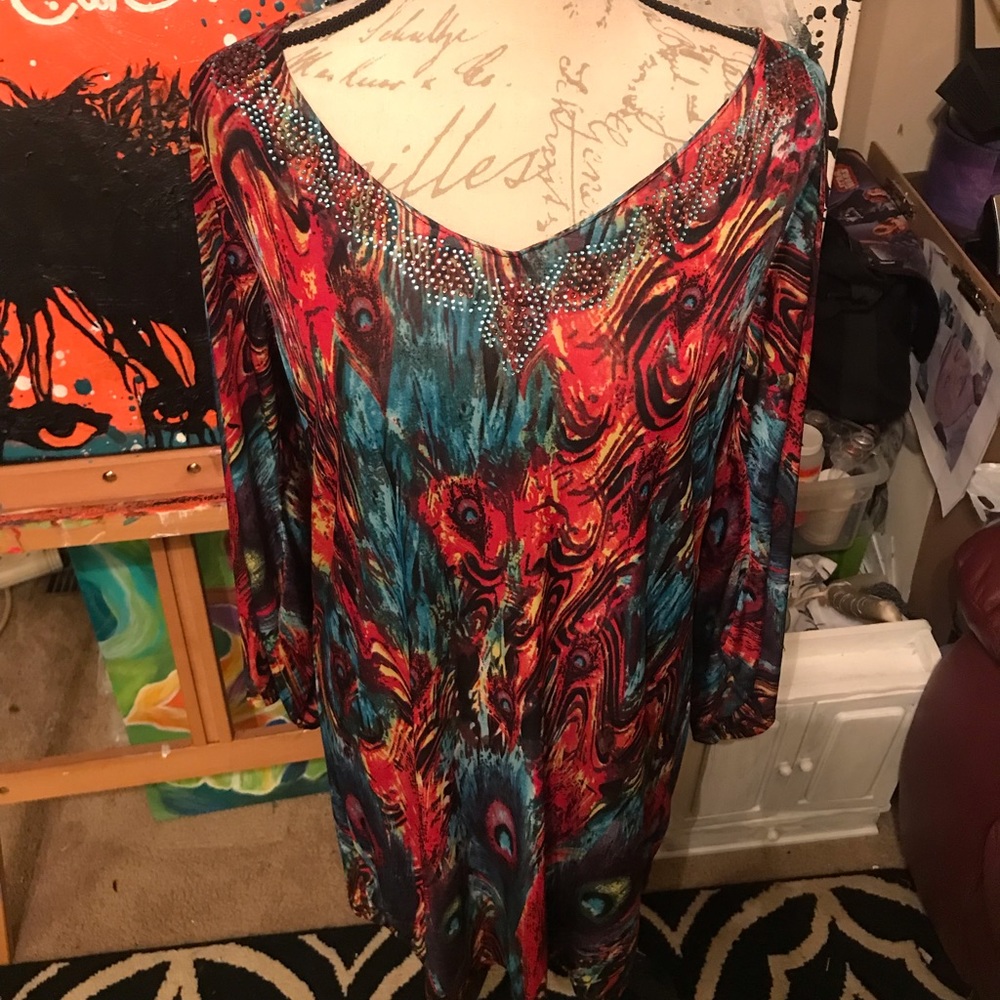 Urban Mango Butterfly sleeve top or dress size medium